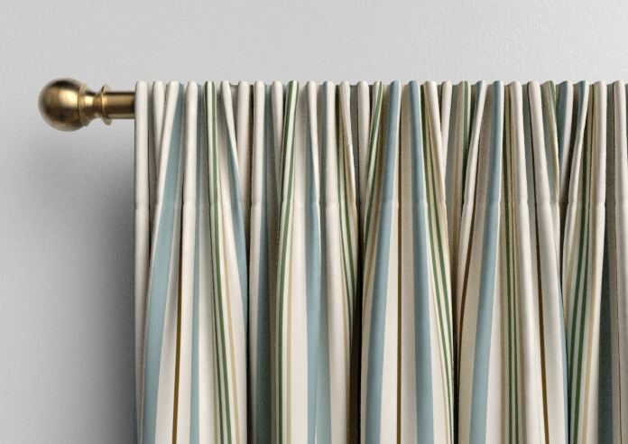 The British Stripe Co. George, Derwent No.1 - Made to Measure Curtains - Image 9